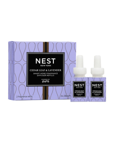 Cedar Leaf & Lavender Refill Duo for Pura Smart Home Fragrance Diffuser