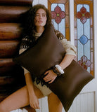 Chocolate Queen Zippered Pillowcase
