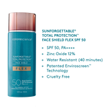 Sunforgettable® Total Protection® Face Shield Flex SPF 50