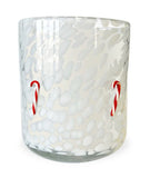 Candy Cane Keepsake Confetti Candle
