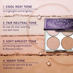 Hyaluronic Hydra-Powder Palette N1. Fair To Medium