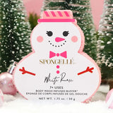 White Rose Snowman Holiday Buffer