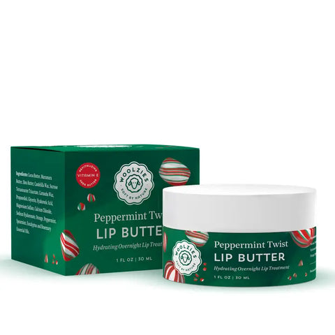 Overnight Lip Butter with Hyaluronic Acid - Peppermint Twist