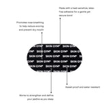 MOUTH TAPE - BLACK (30 PACK)