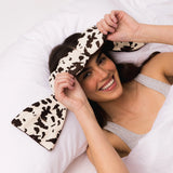 Nodpod Sleep Mask - Cowhide