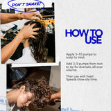 Thickening High Drama Styling Hair Foam for Thinning Hair