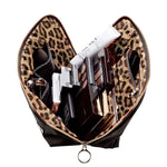 Signature Leather Makeup Bag