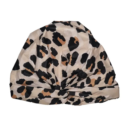 Luxury Shower Cap - Leopard