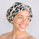 Luxury Shower Cap - Leopard