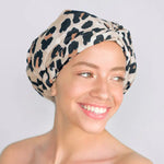 Quick Dry Hair Towel - Leopard