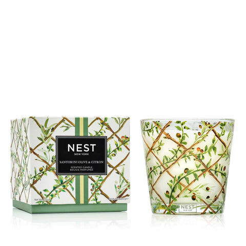 Santorini Olive and Citron Specialty Candle - LIMITED EDITION