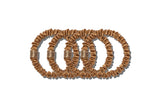 COPPER SKINNY SCRUNCHIES