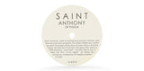 Saint Anthony of Padua Saint of Finding Love and Lost Articles- Candle
