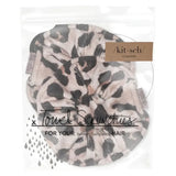 Towel Scrunchie 2 Pack - Leopard