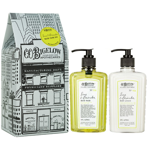Lime & Coriander Hand Care Duo - Apothecary Box