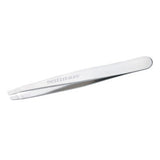 Platinum Silver Slant Tweezer